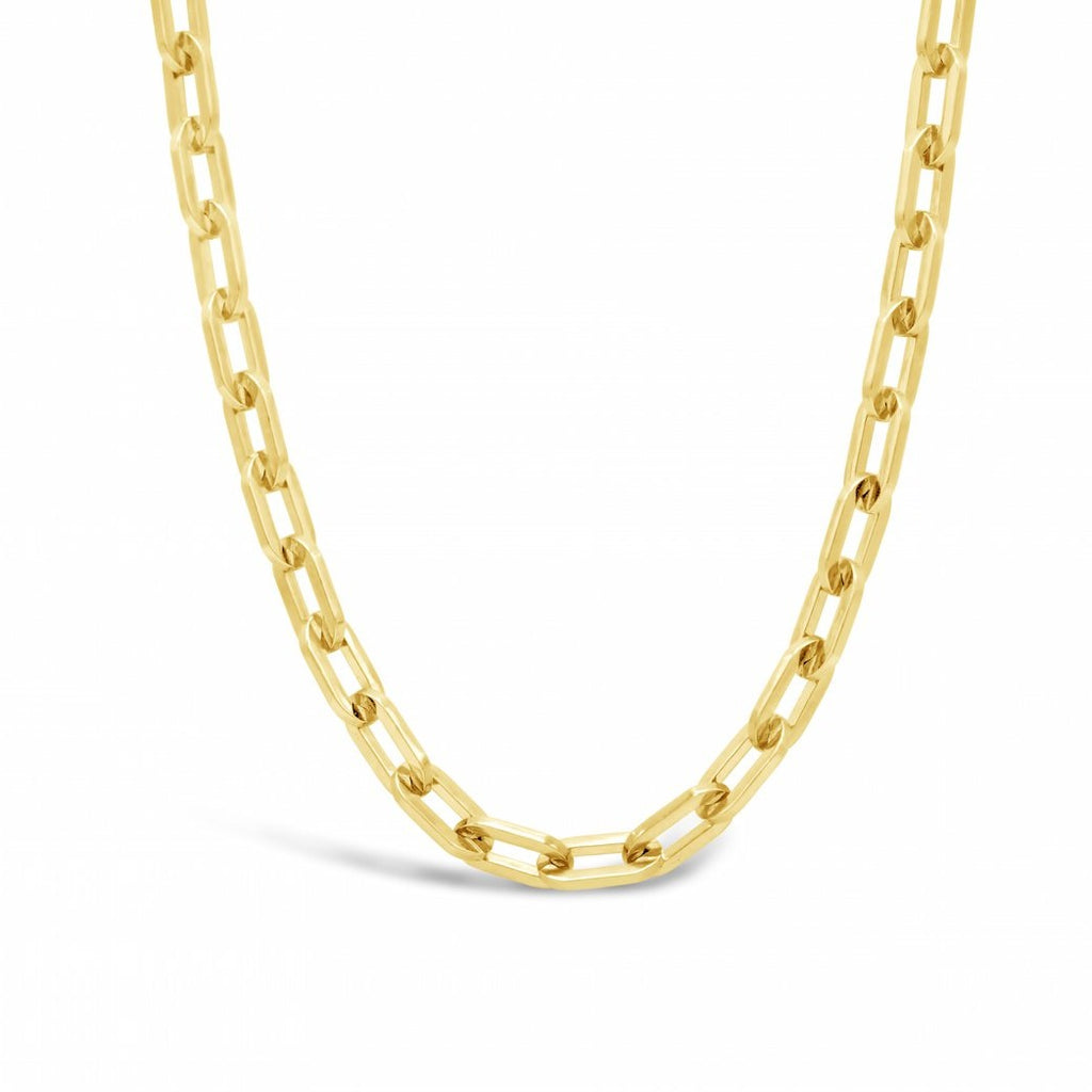 Paperclip Chain - Large 18kt Gold Plated Veremeil Necklace