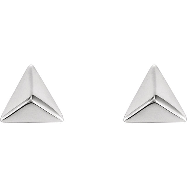 14k Pyramid Studs