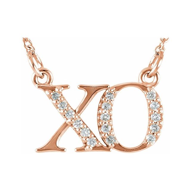 14K "XO" Necklace