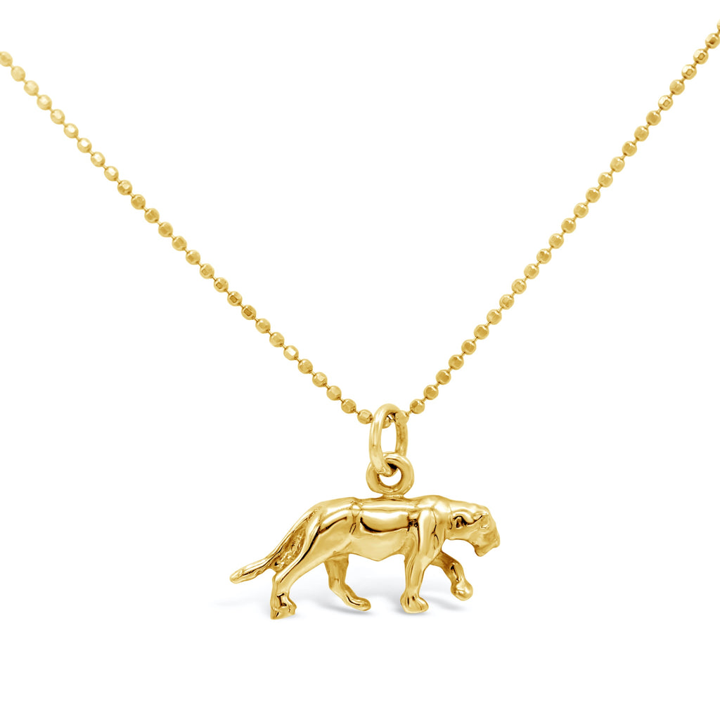 Panther 14k Charm Necklace