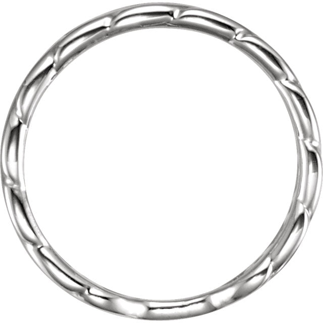 14k Interlocking Link Ring