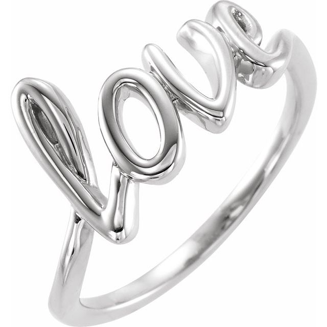 14k Love Ring