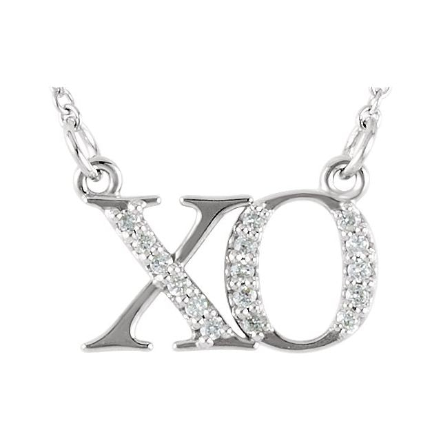 14K "XO" Necklace