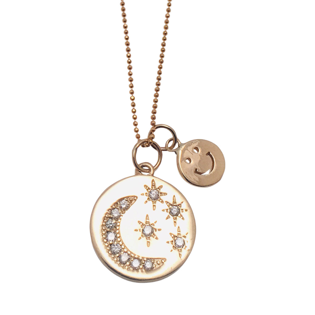 Diamond Number Charms: 1 - 9 Available in Yellow, White and Rose Gold –  Bettina Duncan
